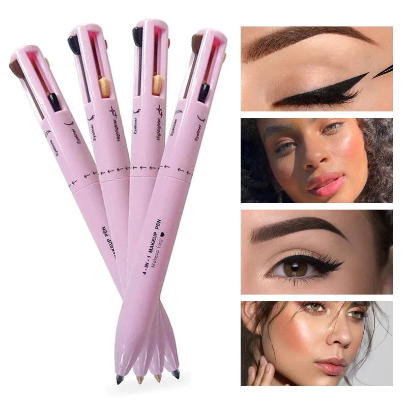 Caneta 4EM1 de Maquiagem - MakePro